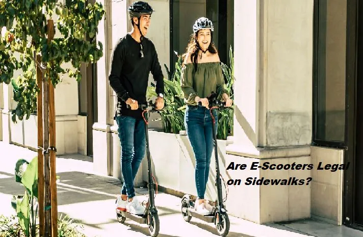 are electric scooters legal on sidewalks