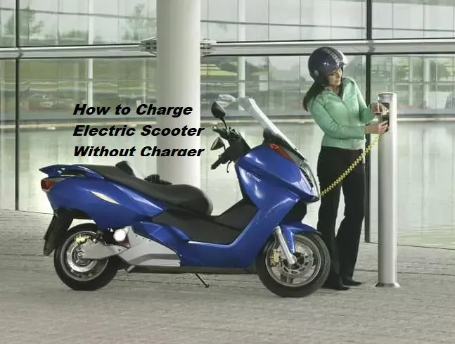 how to charge electric scooter without charger